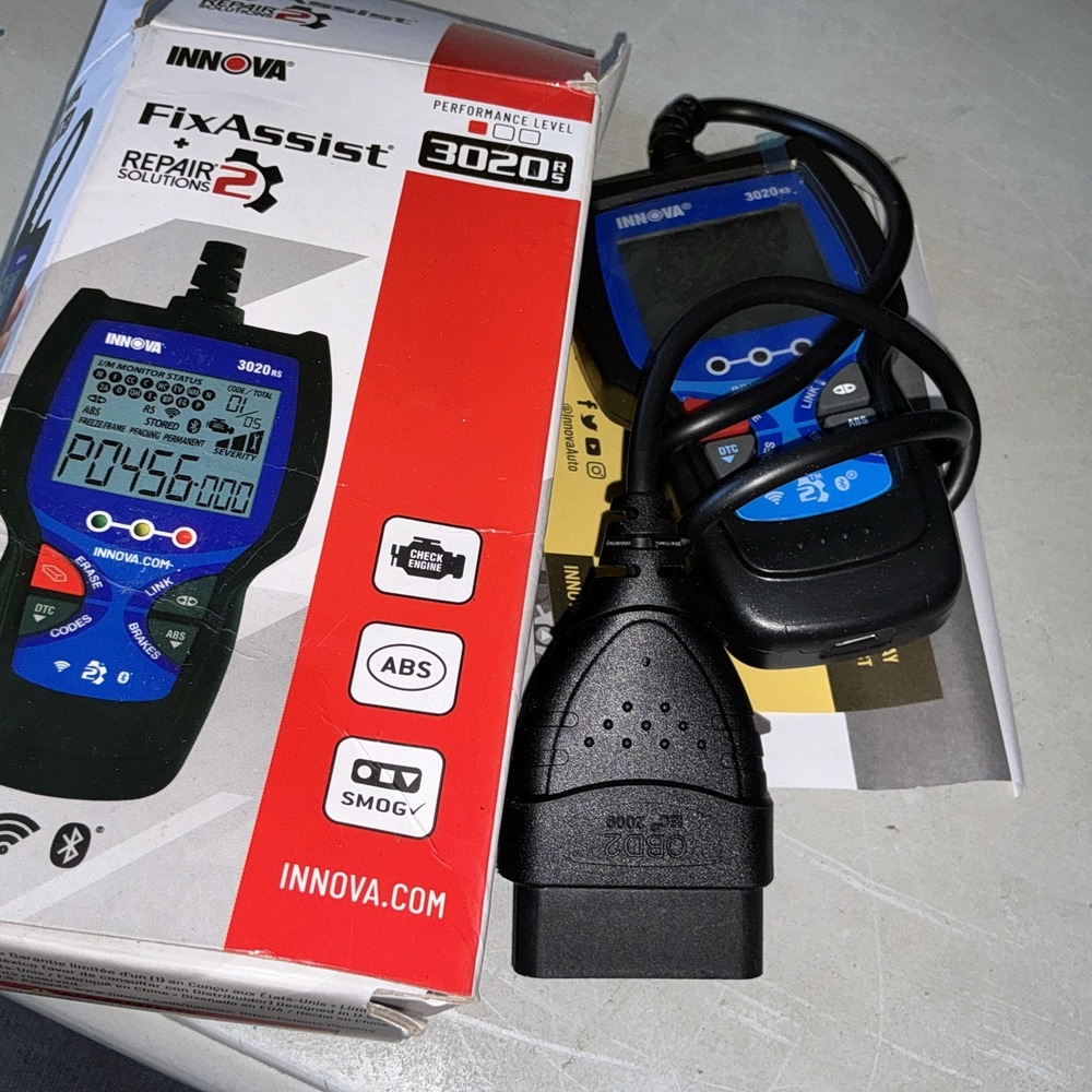 Innova 3020rs Fixassist + Repair Solutions‎